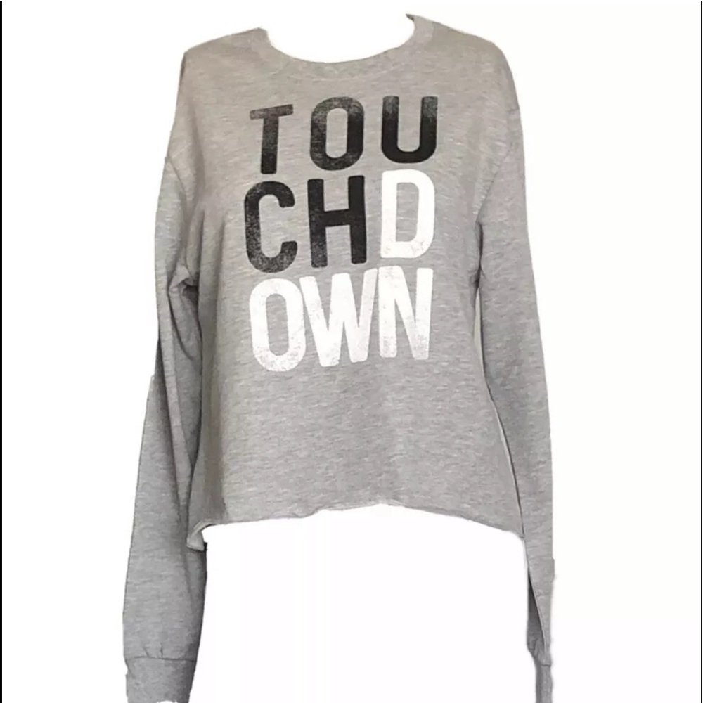 Modern Lux Women's Gray Pullover Sweatshirt